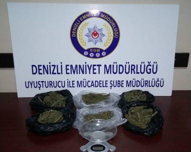 Denizli’de Uyuşturucu Operasyonu