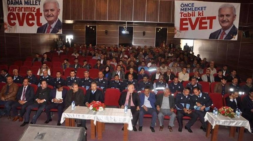 Başkan Pınarbaşı Eveti Anlatıyor