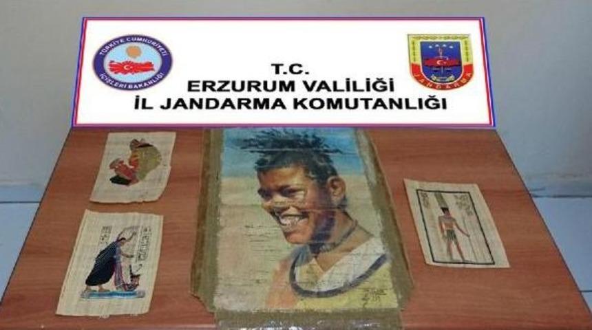 Erzurum'da Irak'tan Kaçırılan Picasso Tablosu Ele Geçirildi