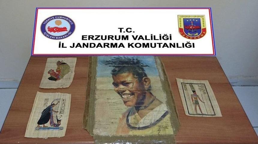 Pablo Picasso İmzasını Taşıyan Tablo Erzurum&rsquo;da Yakalandı