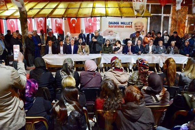 Çardak’ta Referandum Seçim Bürosu Açılışı Yapıldı