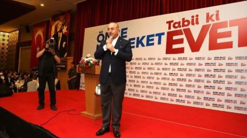 &Ccedil;avuşoğlu: Mevcut Sistem Baba Ile Oğlu Kavga Ettirir