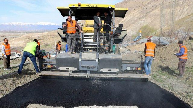 İl Özel İdaresi Asfalt Sezonuna Başladı