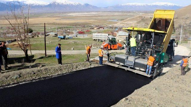 İl Özel İdaresi Asfalt Sezonuna Başladı