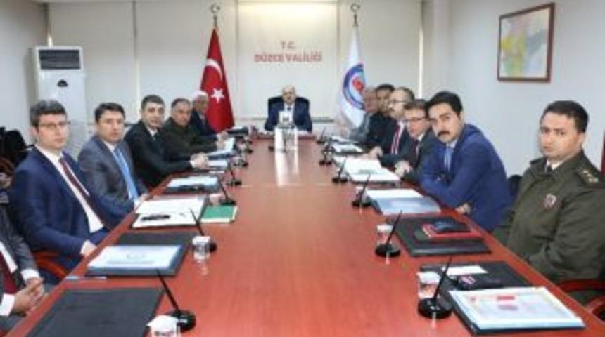 Referandum G&uuml;venliği Toplantısı Yapıldı