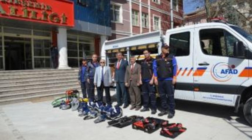 Afad Yeni Ara&ccedil;larını Tanıttı