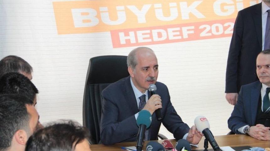 Başbakan Yardımcısı Numan Kurtulmuş: "idlib&rsquo;de Yaşanan Mesele A&ccedil;ık Bir Savaş Su&ccedil;udur"