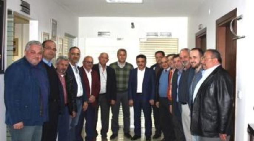 Başkan Ertan Taşlı&rsquo;ya Oda Başkanlarından Ziyaret