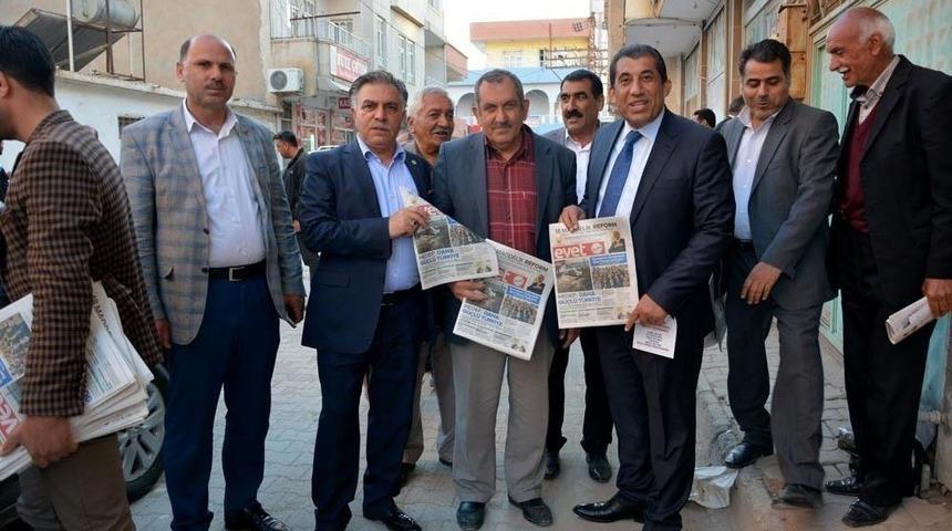 Başkan Atilla Esnafları Ziyaret Etti