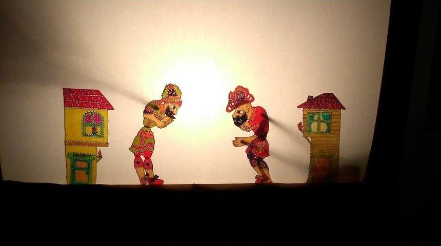 &Ccedil;ocuklar İlk Kez Karag&ouml;z Oyunu İzlediler