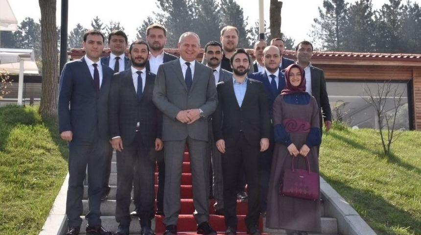 Başkan Keleş T&uuml;gva Heyeti İle Bir Araya Geldi