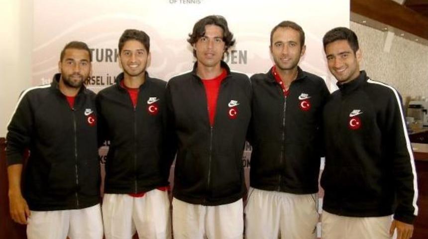 T&uuml;rkiye-İsve&ccedil; Davis Cup M&uuml;cadelesinde Kura &Ccedil;ekildi