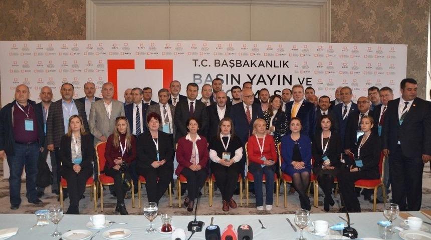 K&uuml;lt&uuml;r Ve Turizm Bakanı Prof. Dr. Nabi Avcı, Byegm Tarafından D&uuml;zenlenen Toplantıya Katıldı