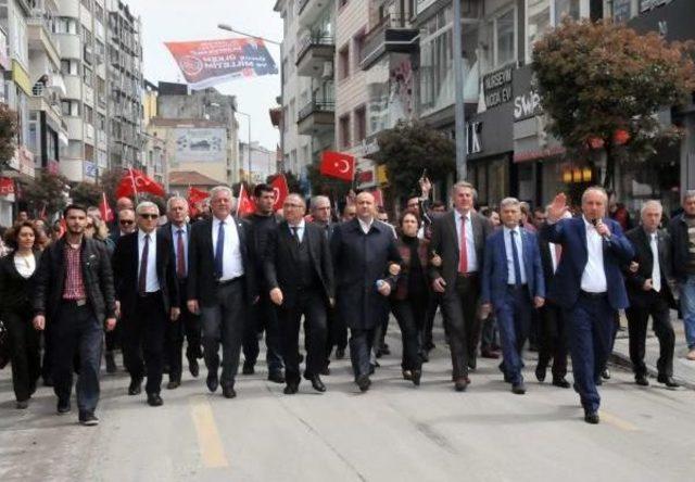 Chp’Li İnce’Den Afiş Kesilmesine Tepki