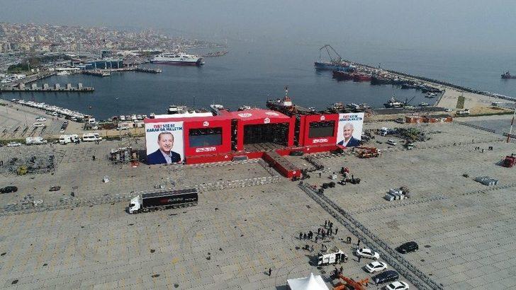 “büyük İstanbul Mitingi” Hazırlıkları Devam Ediyor G2