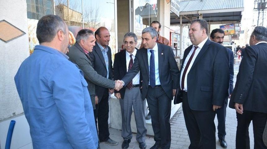 Chp Milletvekilleri Y&uuml;ksekova&rsquo;da