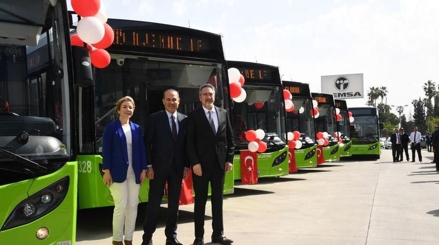 B&uuml;y&uuml;kşehir Belediyesi, 15 Otob&uuml;s Daha Aldı