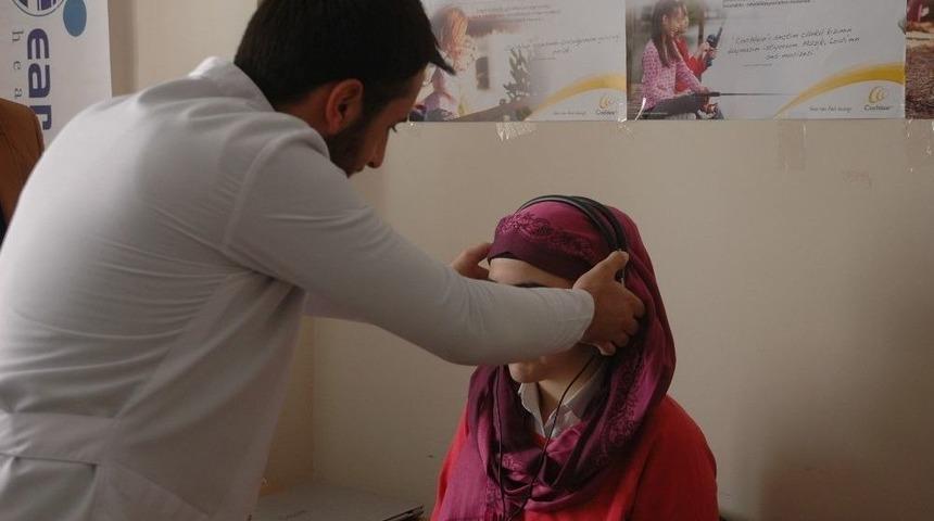 Van&rsquo;da Engelli Bayanlara Y&ouml;nelik İşitme Testi