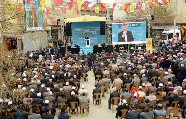 Kadınhanı’nda Şehir Konağı Ve Yeni Otogarın Temeli Atıldı