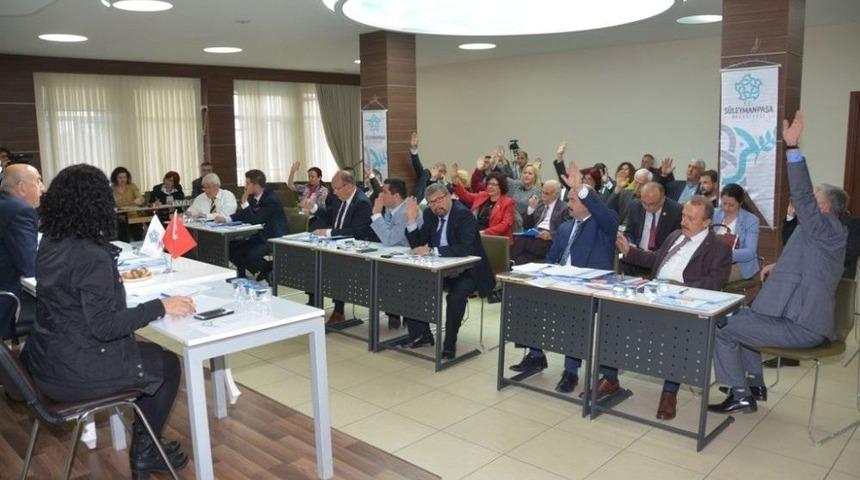 S&uuml;leymanpaşa Belediye Meclisi Nisan Ayı Toplantısı