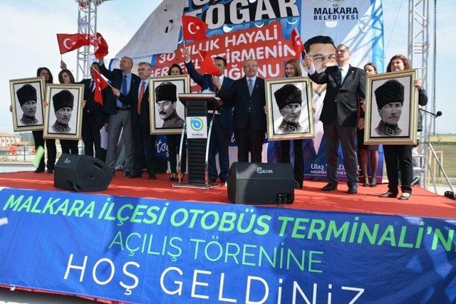 Malkara Otogarı Hizmete Açıldı