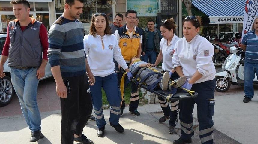 Milas&rsquo;ta Motosikletin &Ccedil;arptığı &Ccedil;ocuk Yaralandı