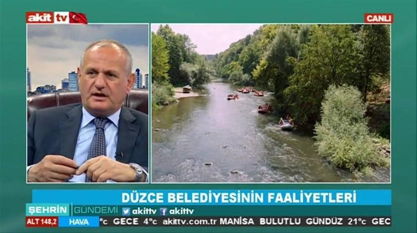 Şehrin G&uuml;ndeminde D&uuml;zce Belediyesi