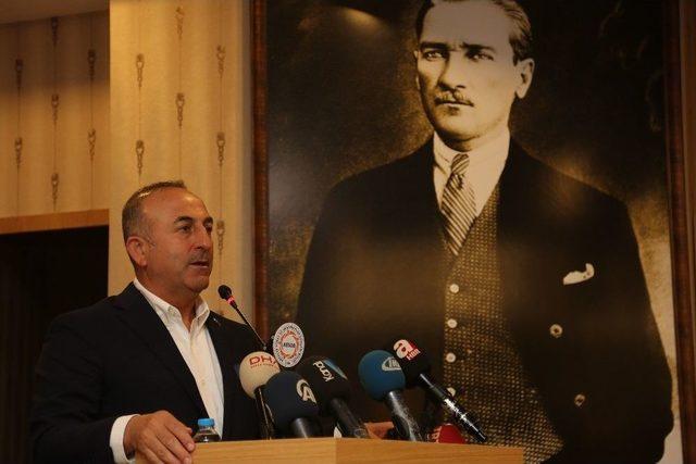 Bakan Çavuşoğlu: 