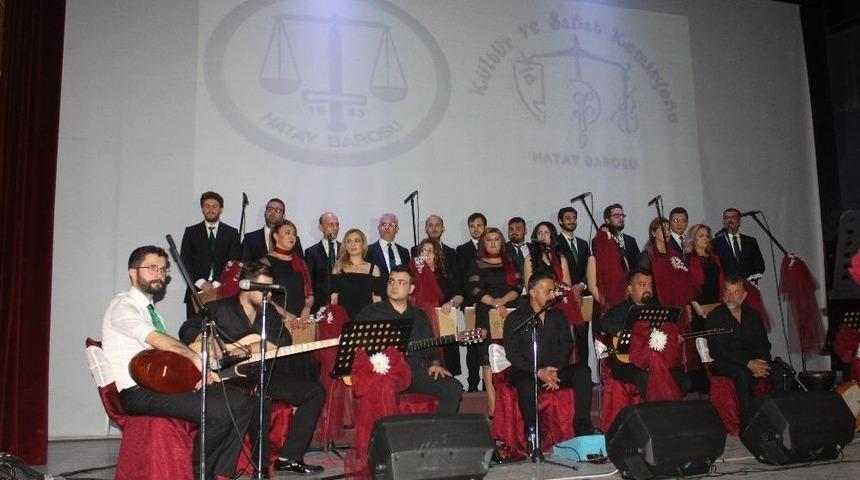 Hatay Barosu T&uuml;rk Halk M&uuml;ziği Korosundan Muhteşem Konser