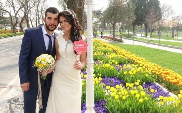 Çiçek Açan Park Ve Tesisler 'mutluluk Fotoğraflarının' Adresi Oldu