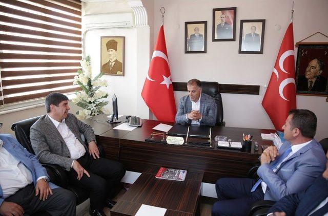 Başkan Türel, Manavgat’ta Mhp, Bbp Ve Ak Parti’yi Ziyaret Etti