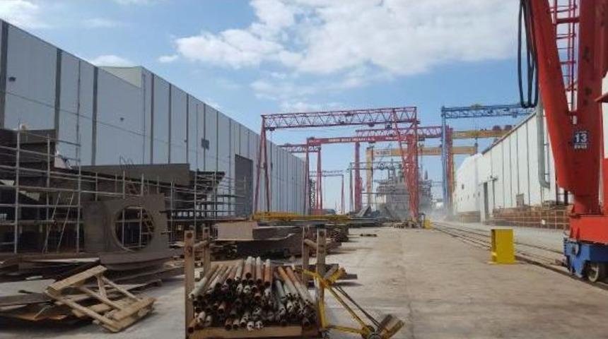 &Ccedil;ok Maksatlı Amfibi H&uuml;cum Gemisi'nin &Uuml;retim Aşamasına Ge&ccedil;ildi