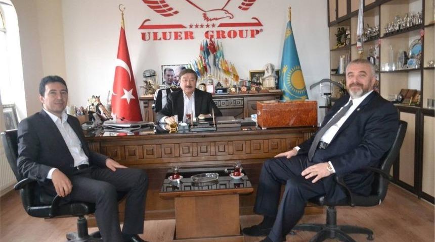 T&uuml;rksoy Genel Sekreteri Dusen Kaseinov, Uluer&rsquo;i Ziyaret Etti