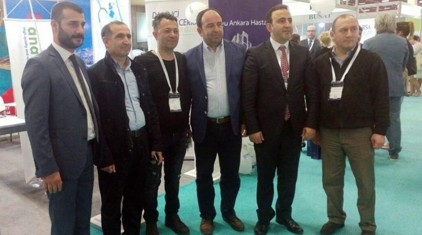Ankara Kalkınma Ajansı Hestourex D&uuml;nya Sağlık Spor Turizmi Fuarı&rsquo;nda
