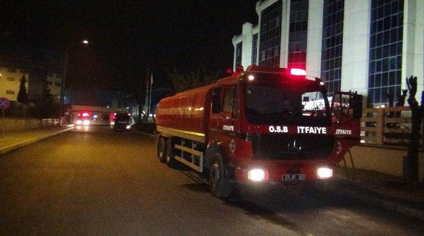 Kayyum&rsquo;a Devredilen Naksan Plastik Fabrikasında Korkutan Yangın