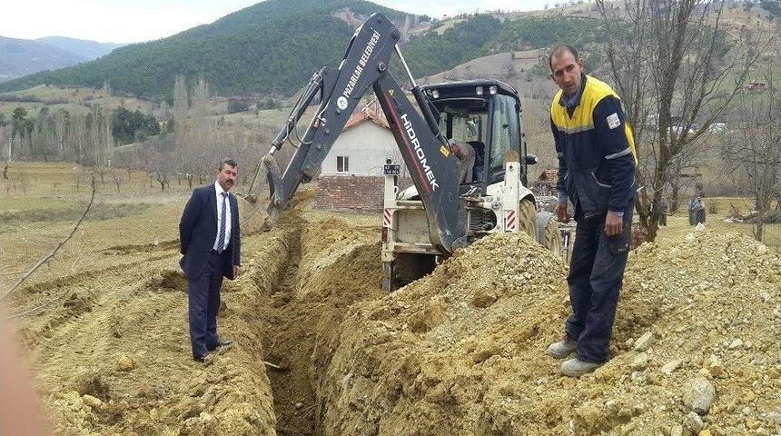 Yakuplar Mahallesinde Yeni Kanalizasyon &Ccedil;alışması