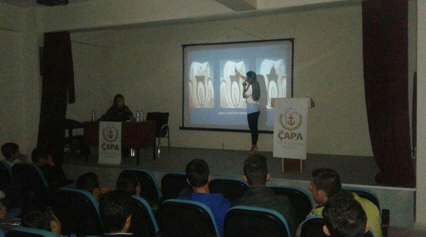&Ouml;ğrencilere Ağız Ve Diş Sağlığı Konferansı