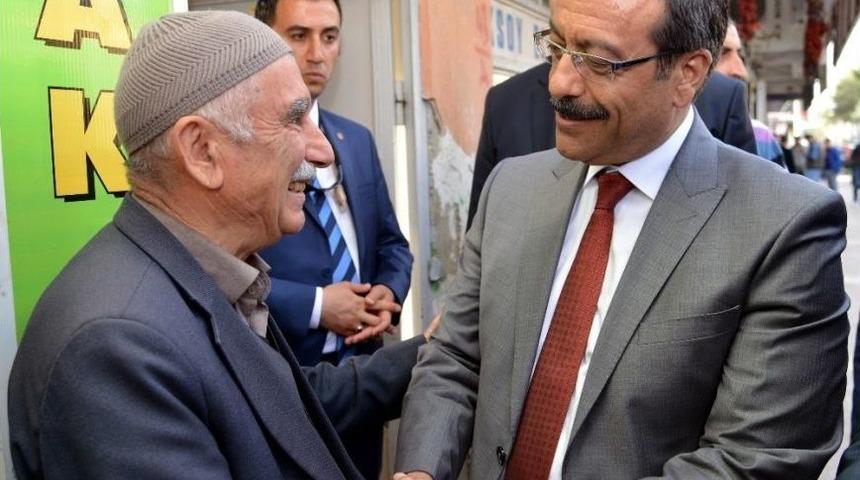 Başkan Atilla Bismil&rsquo;de Vatandaşlarla Bir Araya Geldi