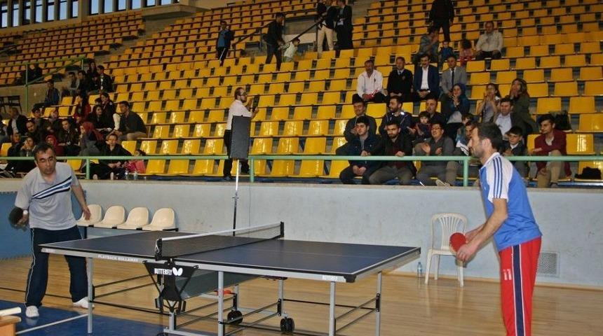 Sungurlu&rsquo;da Masa Tenisi Turnuvası