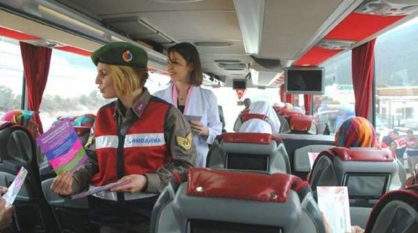 Jandarma Bu Kez Kanserle Savaş I&ccedil;in Ara&ccedil;ları Durdurdu