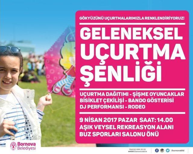 Bornova’da Gökyüzü Uçurtma Dolacak