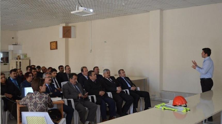 Belediye Personeline &lsquo;iş Sağlığı Ve G&uuml;venliği&rsquo; Eğitimi