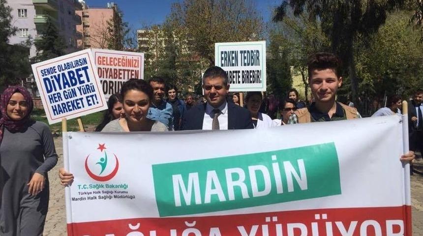 Mardin&rsquo;de Sağlıklı Yaşam Y&uuml;r&uuml;y&uuml;ş&uuml; Yapıldı
