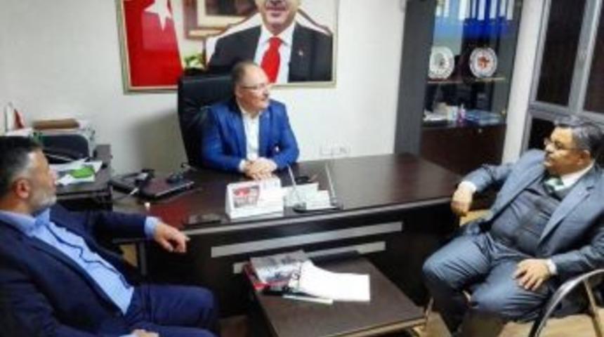 Başkan Yağcı Ve Milletvekili Bilgin Referandum &Ccedil;alışmalarını Değerlendirdi