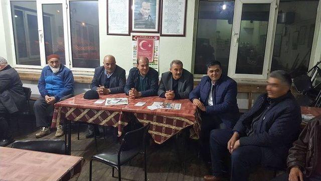 Başkan Yalçın, Referandum Çalışmalarına Aralıksız Devam Ediyor