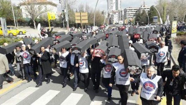 Ankara'da 'idlib' Protestosu