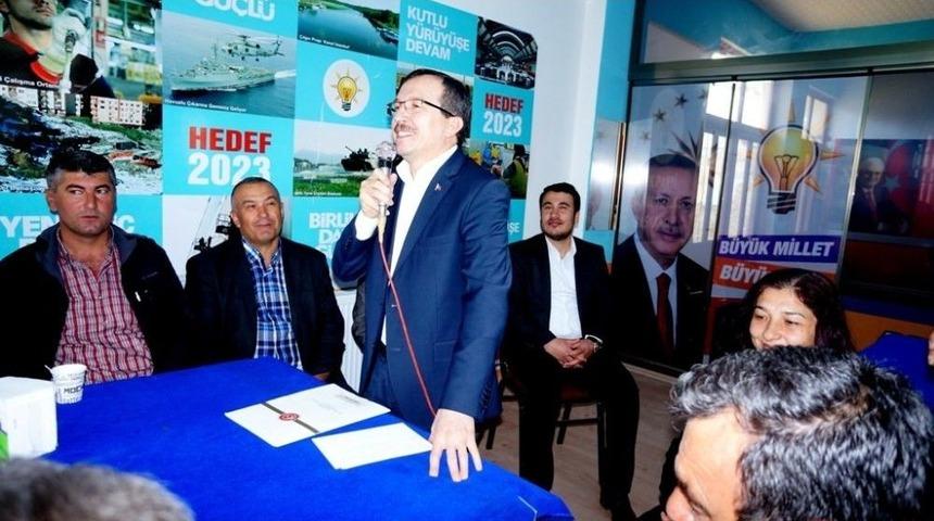 Ak Parti&rsquo;li Aydemir Sarıg&ouml;l&rsquo;de &rsquo;evet&rsquo;i Anlattı