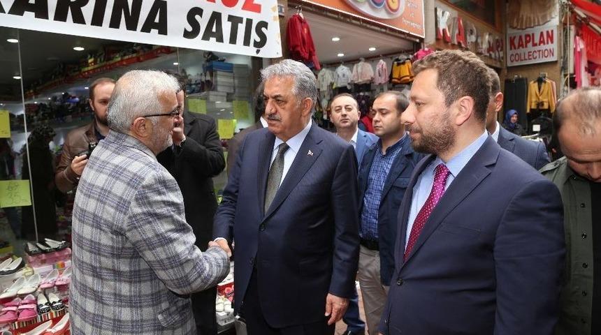 Ak Parti Genel Başkan Yardımcısı Hayati Yazıcı, Rize&rsquo;de Ziyaretlerde Bulundu