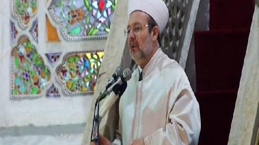 Diyanet İşleri Başkanı G&ouml;rmez "idlip Hutbesi"ni Sultanahmet Camii'de Verdi