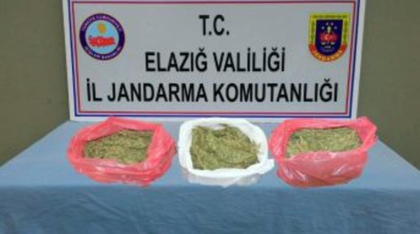 Elazığ&rsquo;da Uyuşturucu İle Yakalanan Ş&uuml;pheli Tutuklandı